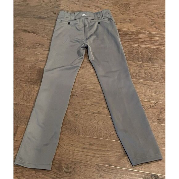 Mizuno Performance Baseball Pants Youth YXXL 30-32 Light Gray Sports Athletic - Picture 2 of 8